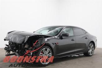uszkodzony samochody osobowe Maserati Quattro porte Quattroporte VI, Sedan, 2012 3.0 Diesel 2015/10