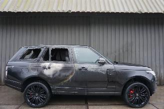 Salvage car Land Rover Range Rover 5.0 V8 Supercharged 525PK Autobiography Luchtvering 2018/2