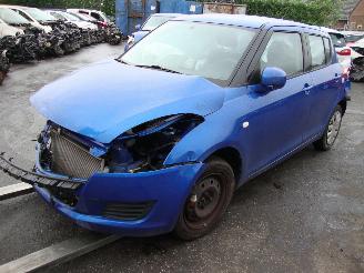 Damaged car Suzuki Swift  2013/1