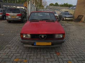 rozbiórka samochody osobowe Alfa Romeo Giulietta 1600 1984/1