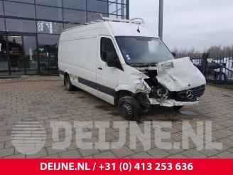 Voiture accidenté Mercedes Sprinter Sprinter 5t (906.63/65), Van, 2006 / 2020 516 CDI 16V 2013/4