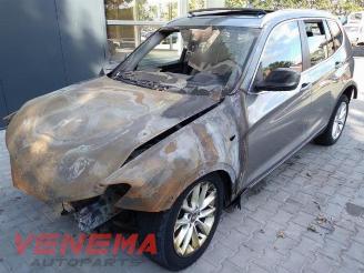 rozbiórka samochody osobowe BMW X3  2014