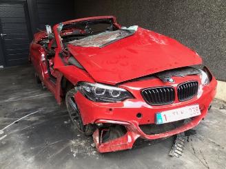 Damaged car BMW 2-serie 135KW - 2000CC - BENZINE - EURO6C 2017/12