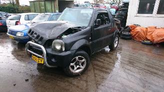 rozbiórka samochody osobowe Suzuki Jimny 1999 1.3 16v G13BB zwart  onderdelen 1999/1