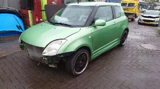 škoda osobní automobily Suzuki Swift 2008 1.3 16v M13A groen ZJD onderdelen 2009/11