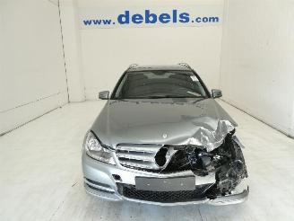 Salvage car Mercedes C-klasse 2.1 D CDI BLUEEFFICI 2013/10