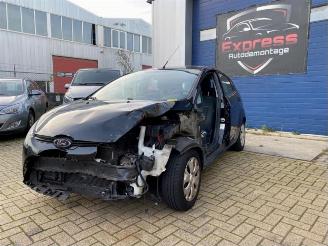 uszkodzony samochody osobowe Ford Fiesta Fiesta 6 (JA8), Hatchback, 2008 / 2017 1.6 TDCi 16V 95 2011/10