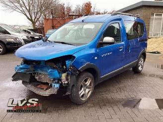 demontáž osobní automobily Dacia Dokker Dokker (0S), MPV, 2012 1.3 TCE 100 2019
